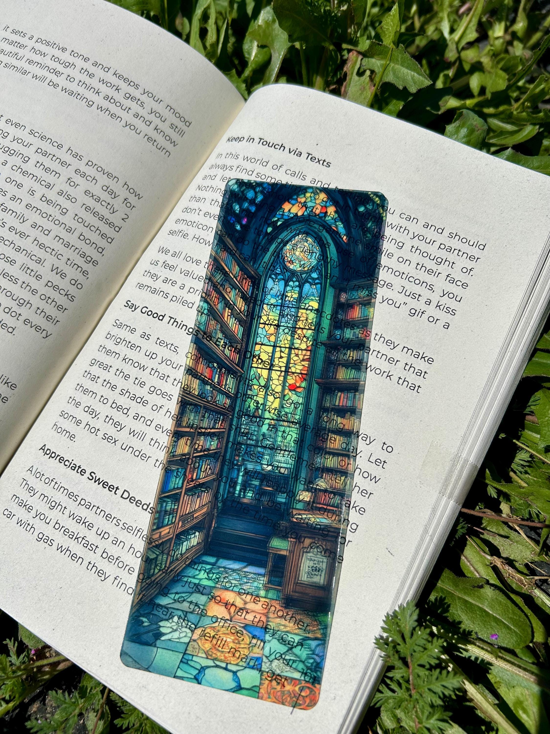 Secret Library Bookmark - Book Lover Gift, Literary Art, Reading Enthusiast Keepsake, Unique Bookmark for Bibliophiles & Bookworms