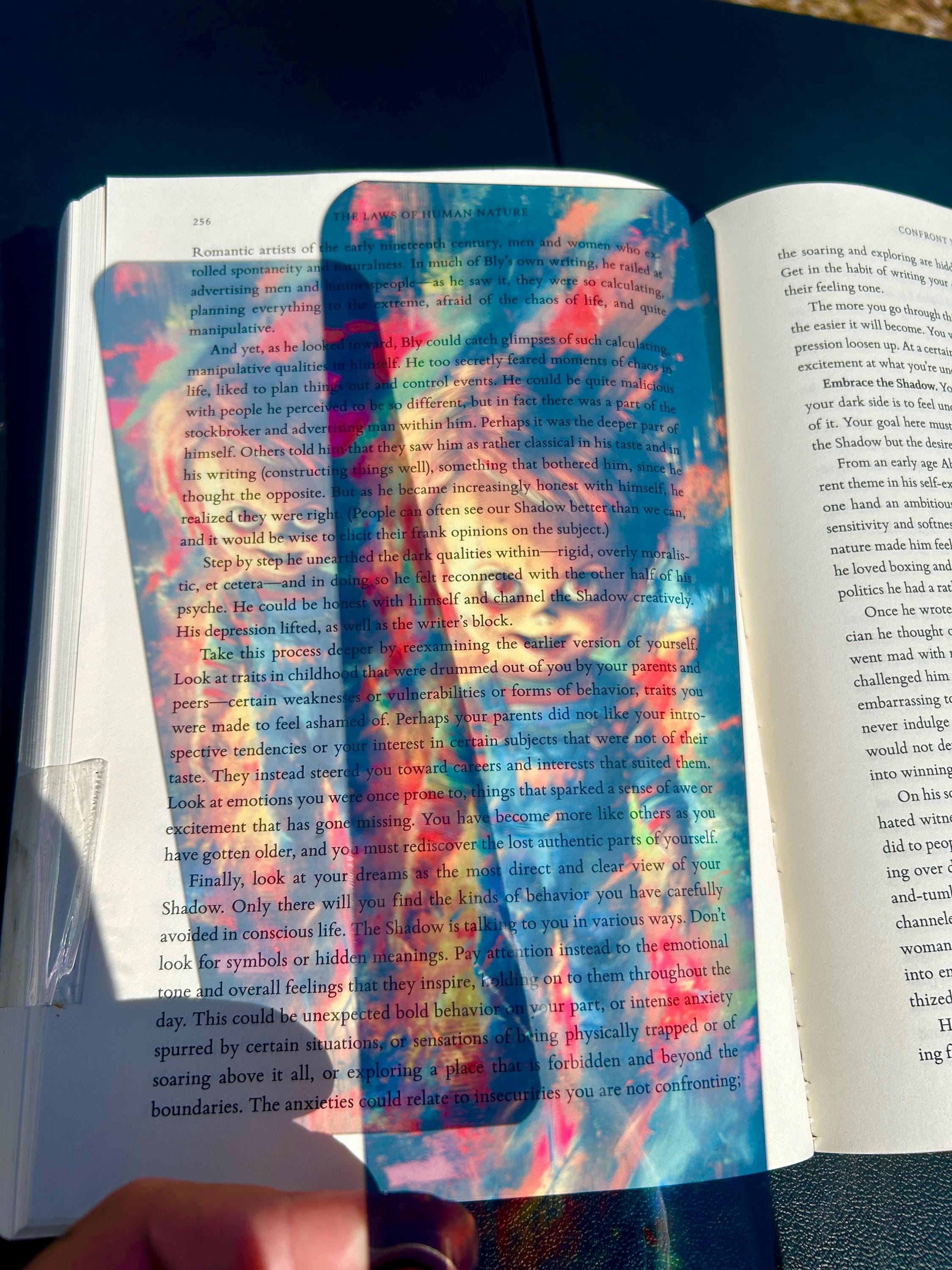 Chucky Bookmark with Surreal Neon Meltdown – Horror Art for Thriller Readers, Cult Film Fans, and Dark Fiction Collectors