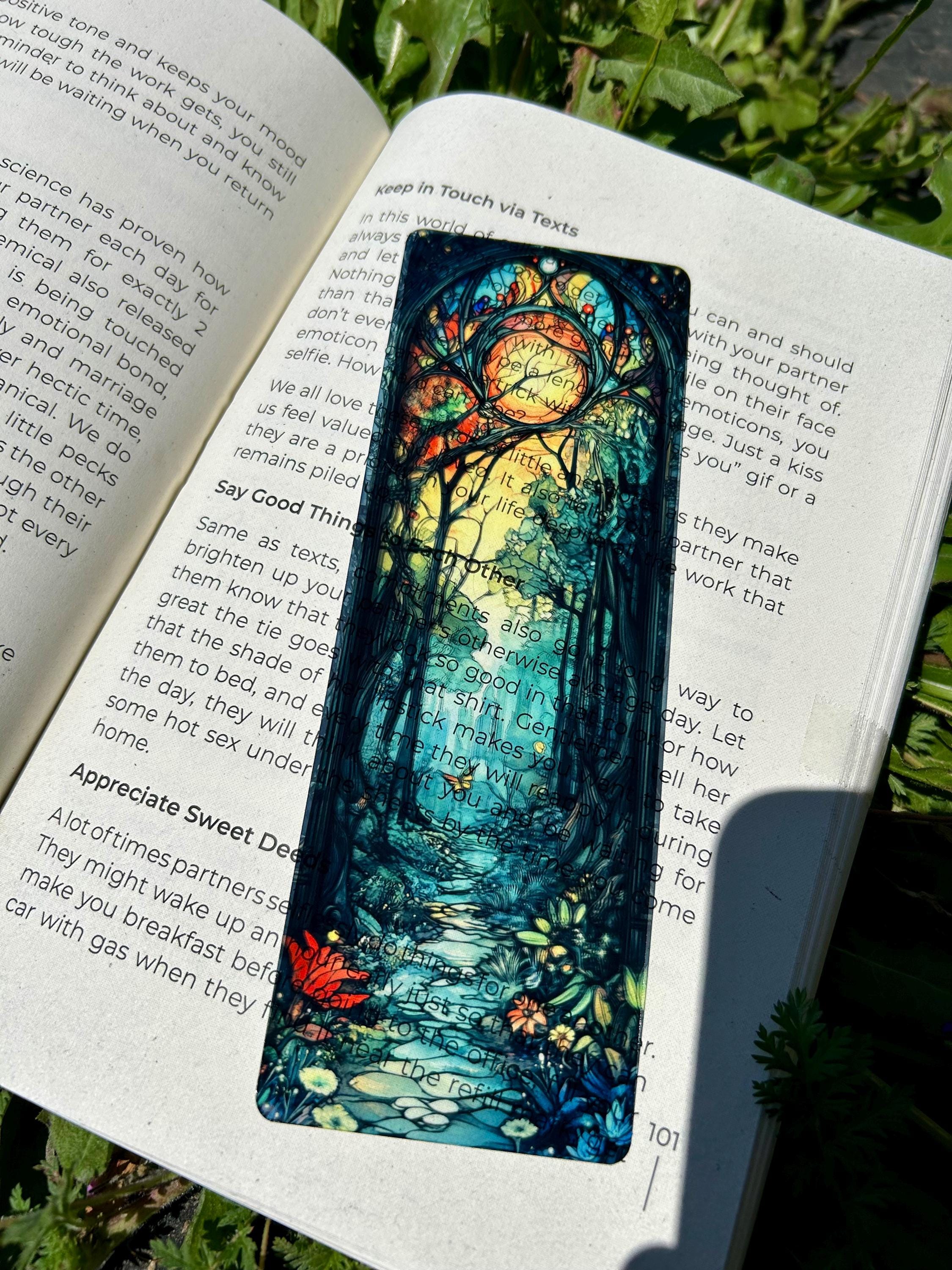 The Secret Garden Bookmark - Whimsical Floral Art, Nature-Inspired Gift, Perfect for Garden Lovers & Book Enthusiasts