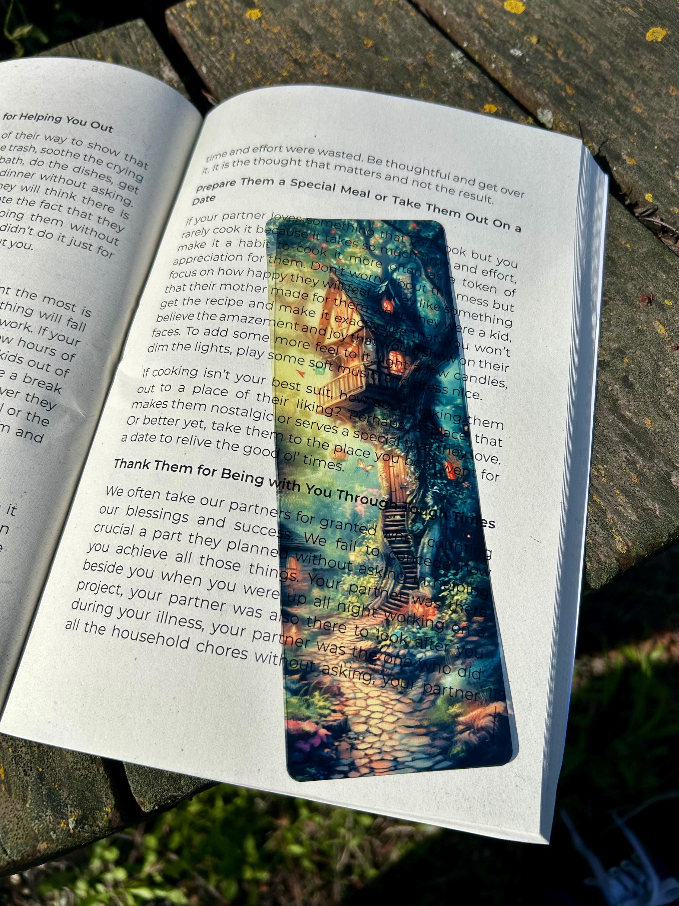 Magic Tree House Bookmark - Adventure Book Marker - Perfect for Kids & Book Lovers - Handmade Bookmark Inspired by Magical Tree Houses