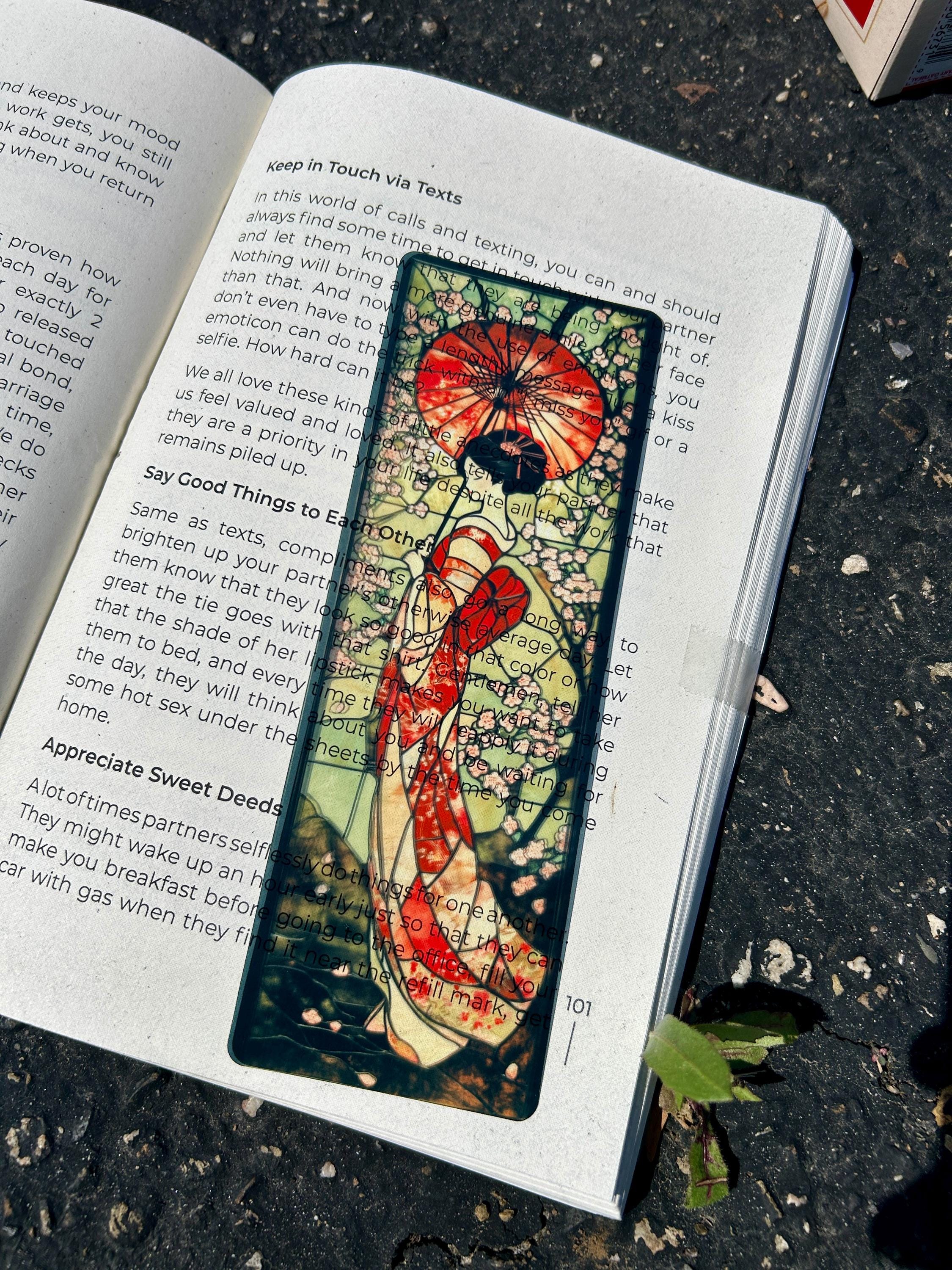 Geisha Bookmark – Elegant Japanese Art, Traditional Beauty, Unique Gift for Book Lovers