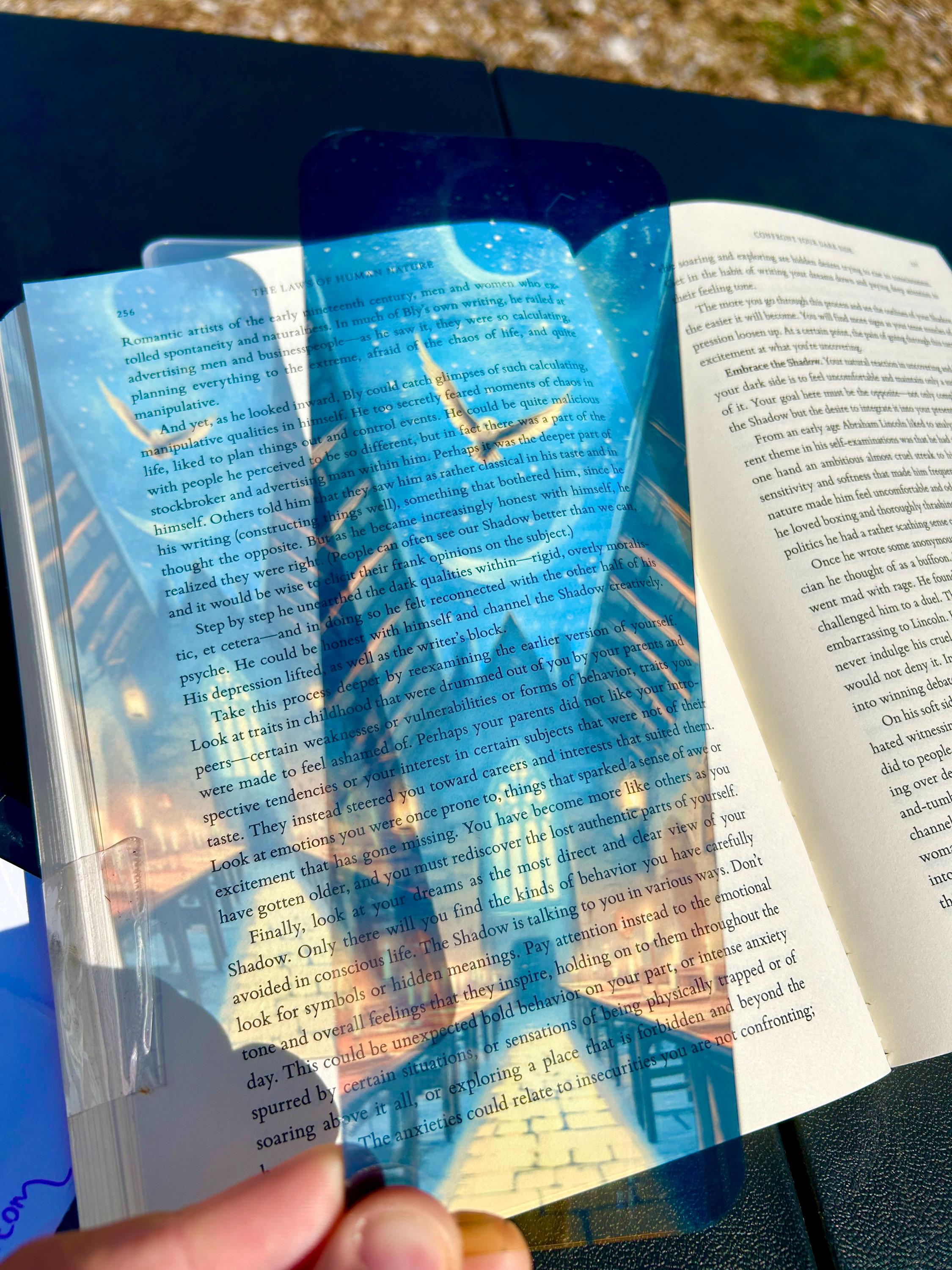 Great Wizard Hall Bookmark - Handcrafted Wizard Great Hall, Fantasy-Inspired Bookmark, Perfect Gift for Wizards