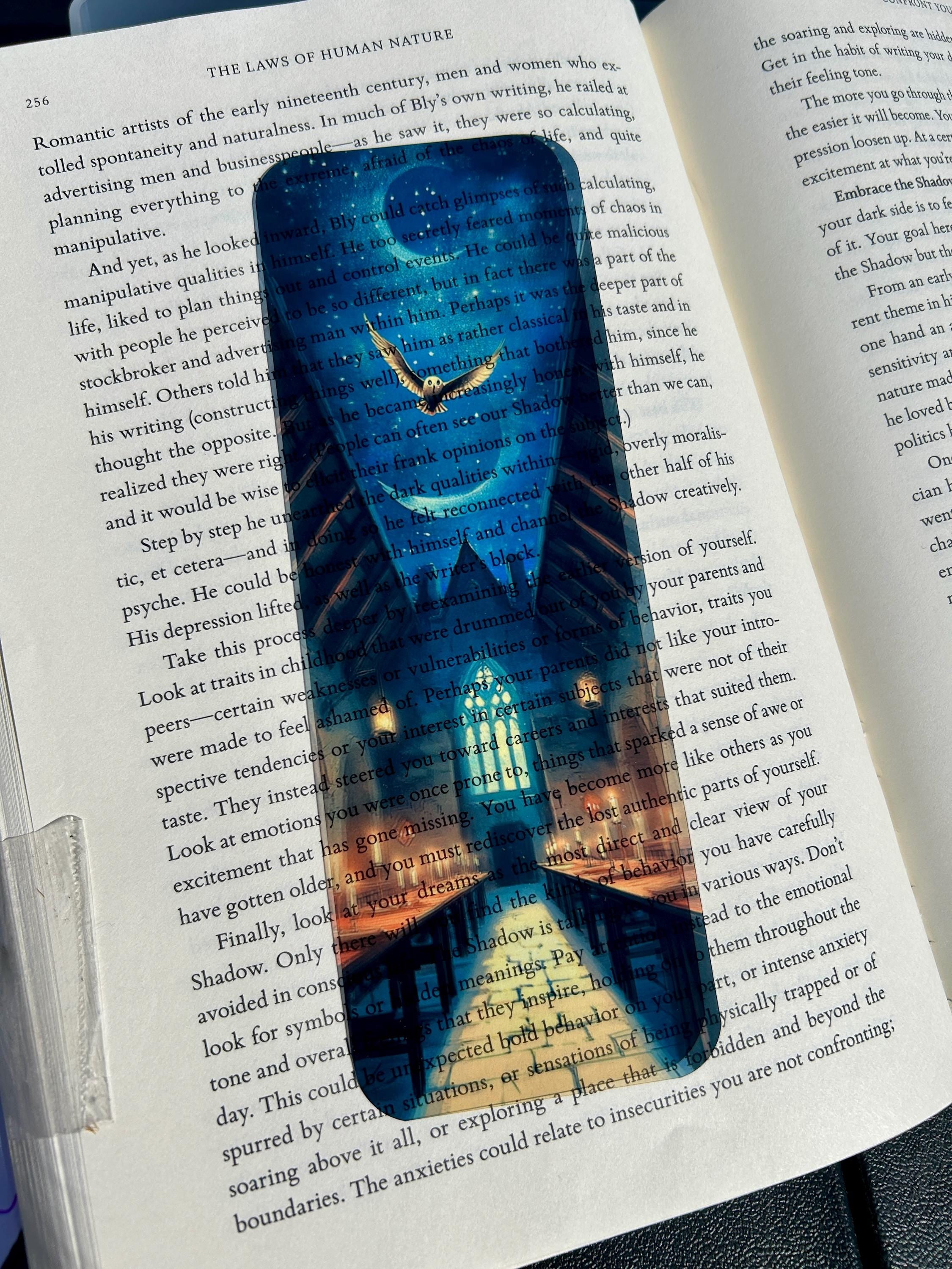 Great Wizard Hall Bookmark - Handcrafted Wizard Great Hall, Fantasy-Inspired Bookmark, Perfect Gift for Wizards