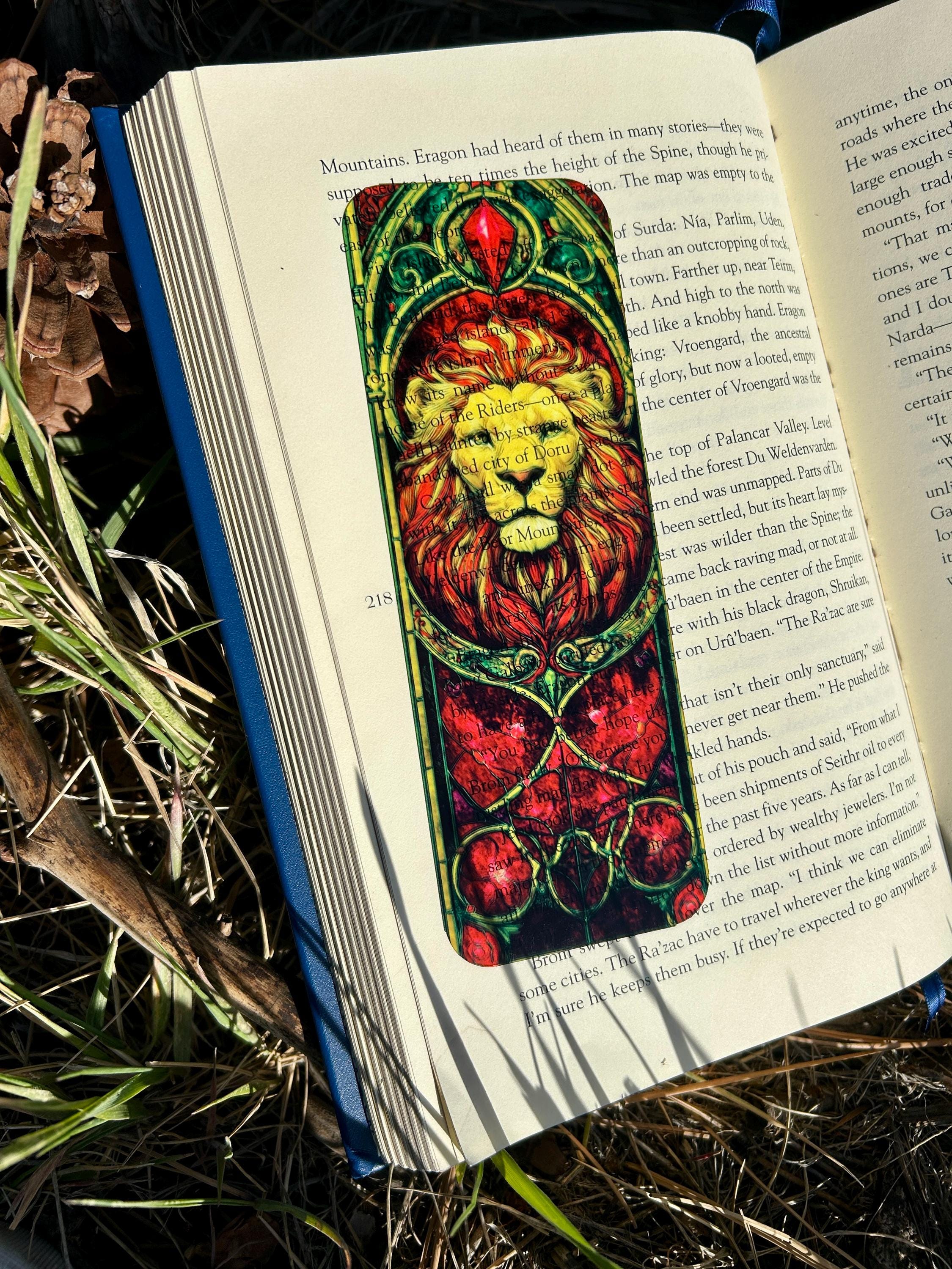 Lion Wizard House Sun Catcher Harry Bookmark Potter Gryffin