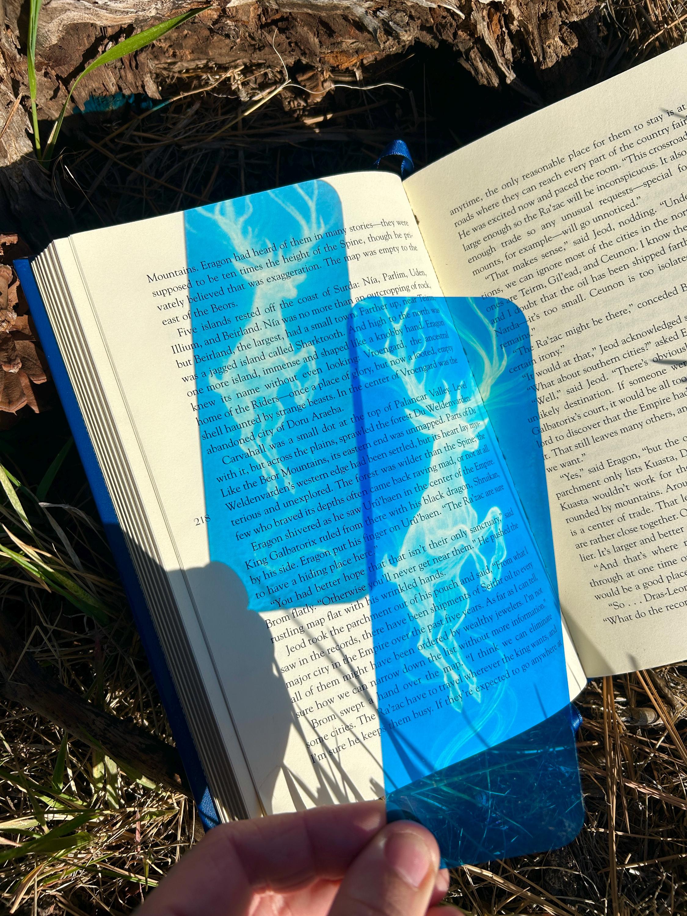 The Stag Patronus Deer Sun Catcher & Bookmark With Stained Glass Effect