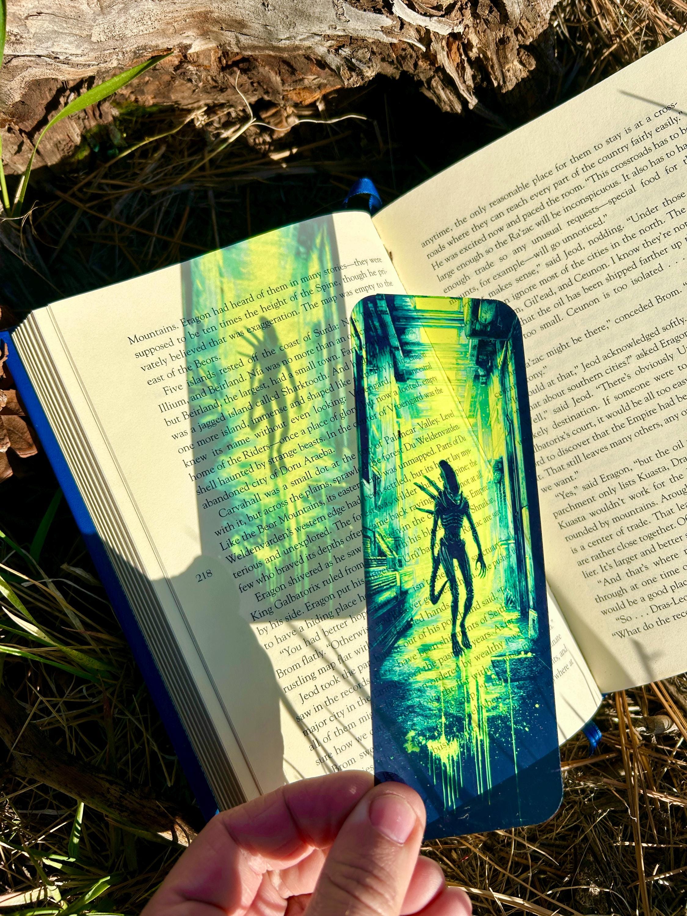 Extraterrestrial Alien Stained Glass Suncatcher, Cosmic UFO Fantasy Window Art, Sci-Fi Inspired Space Aesthetic, Unique Galactic Gift