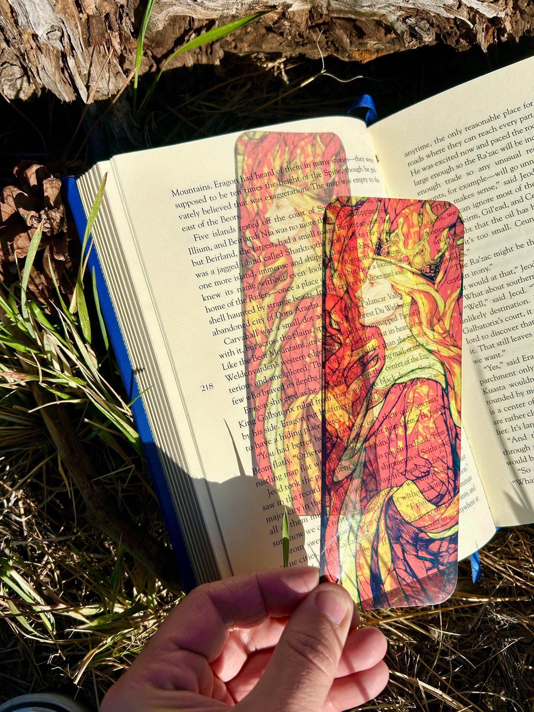 Throne of Fireheart Glass Bookmark Galathynius And Sun Catcher Aelin