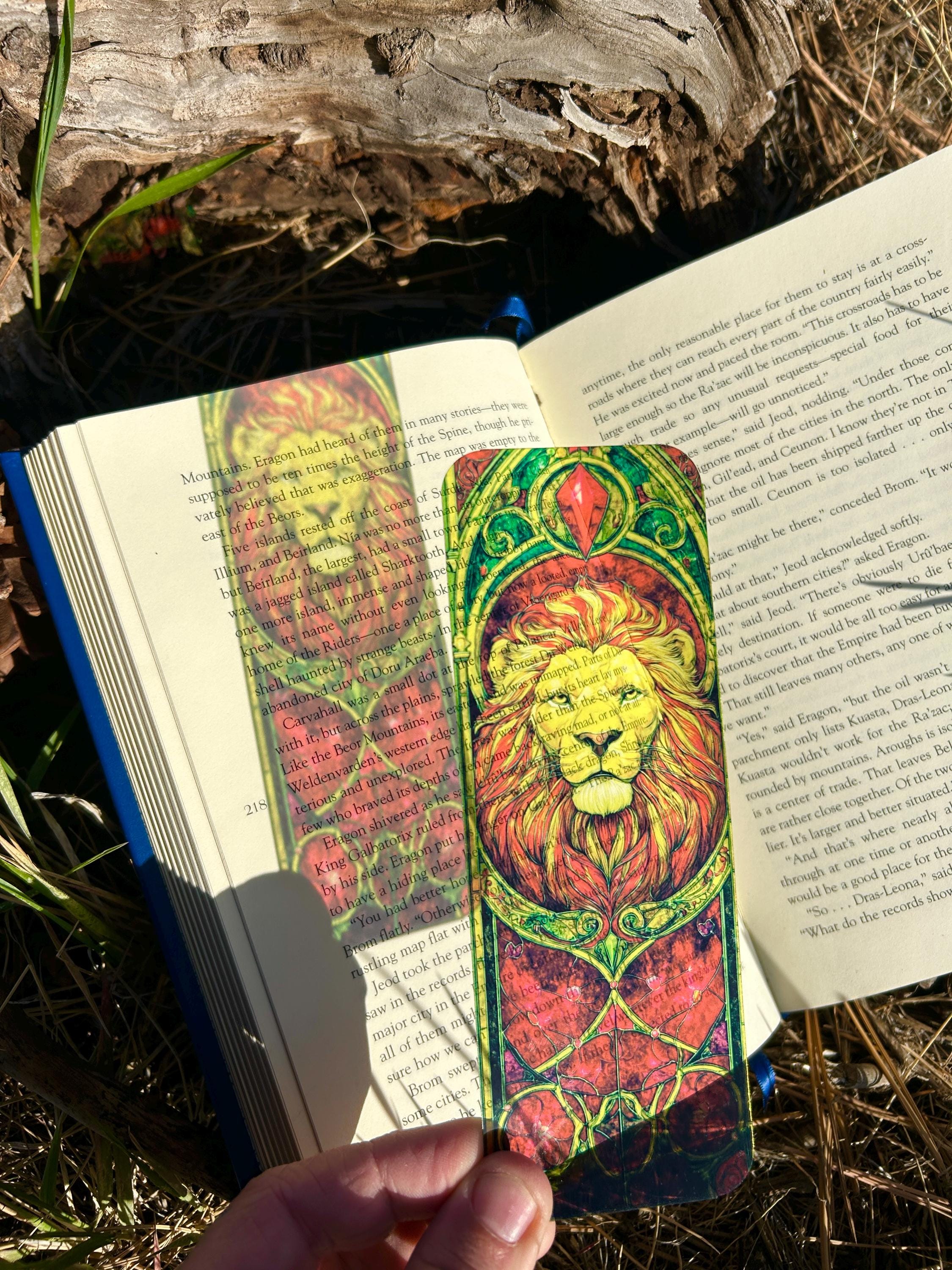 Lion Wizard House Sun Catcher Harry Bookmark Potter Gryffin