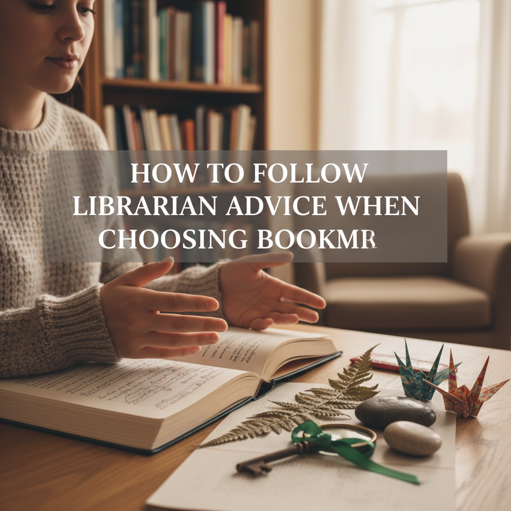 How to Follow Librarian Advice When Choosing Bookmarks