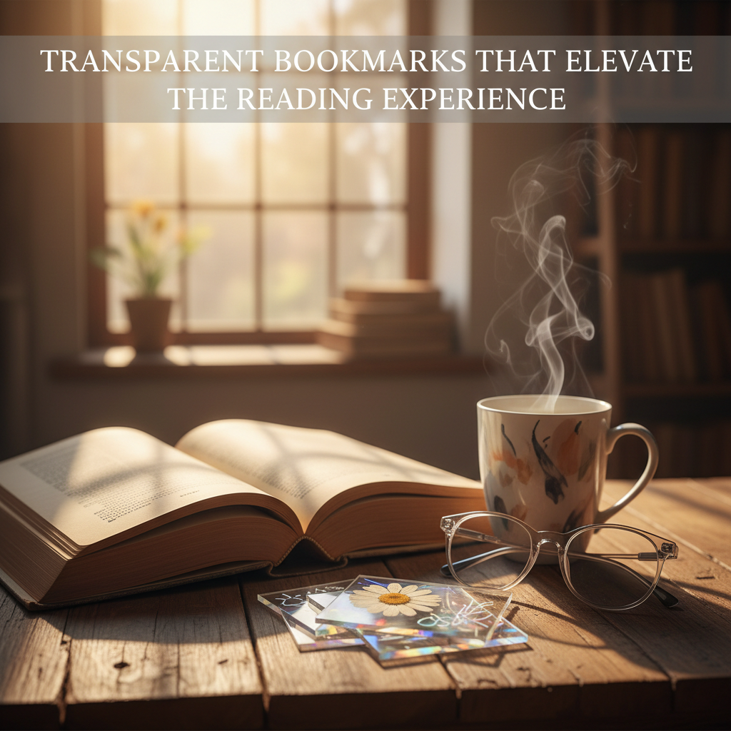 Transparent Bookmarks That Elevate the Reading Experience