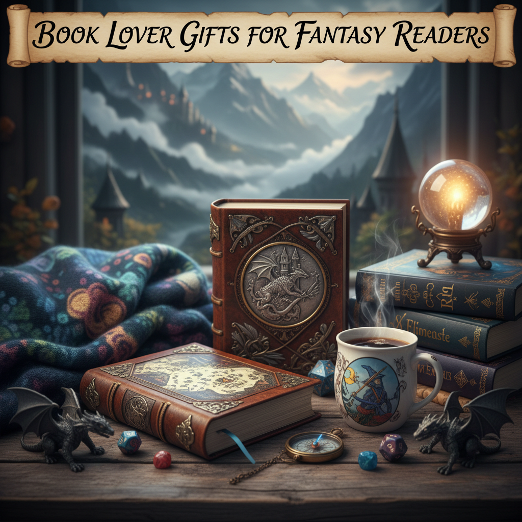 Book Lover Gifts for Readers Who Love Fantasy Worlds