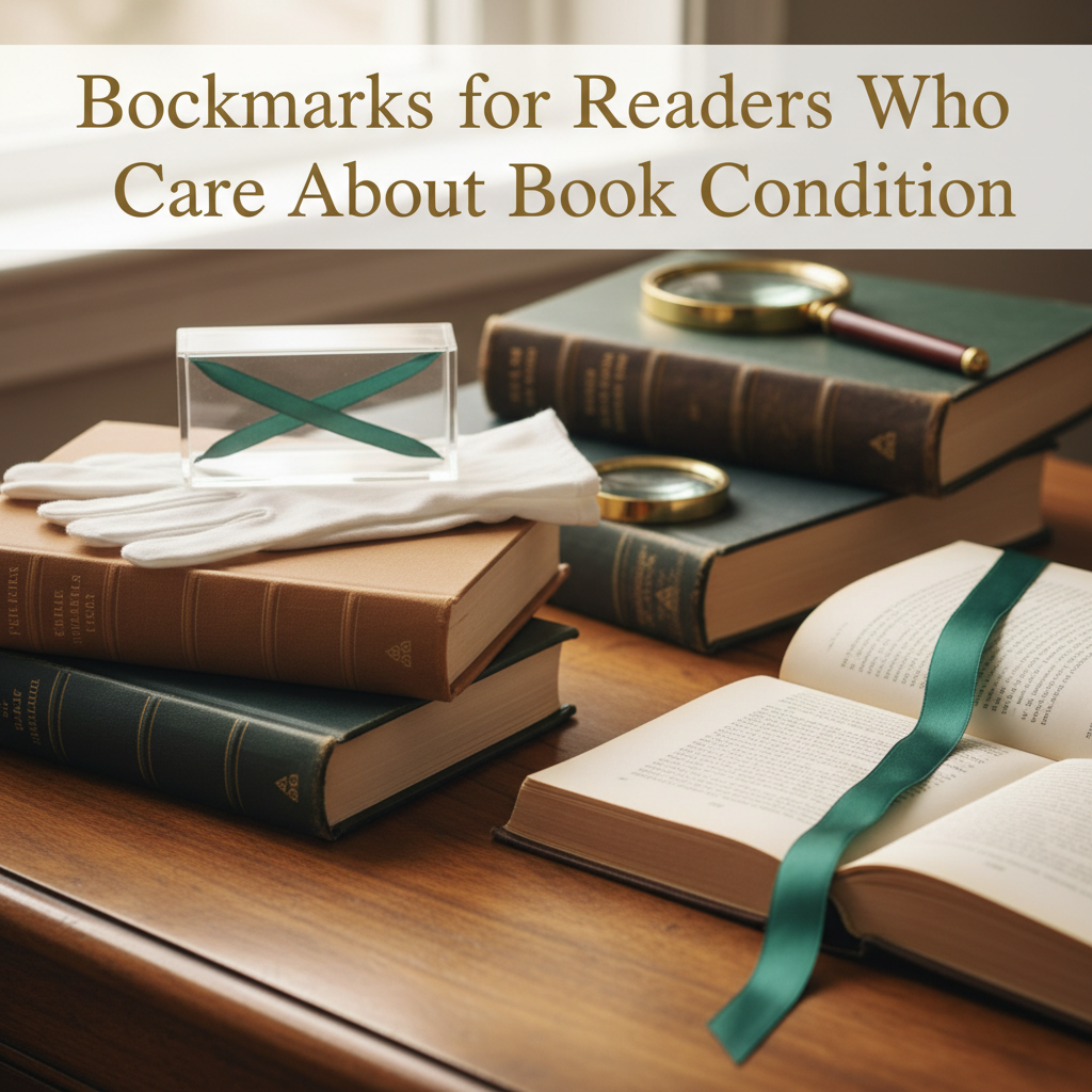 Bookmarks for Readers Who Care About Book Condition