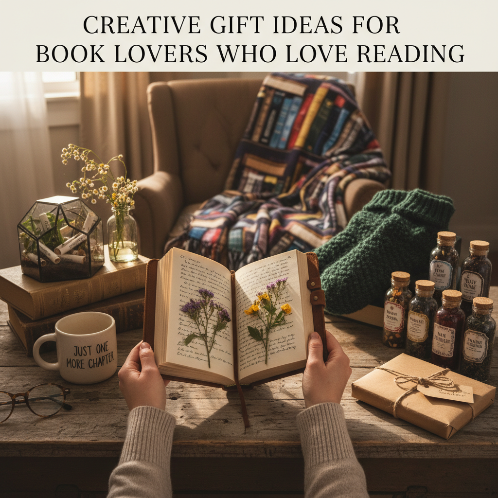Creative Gift Ideas for Book Lovers Who Love Reading
