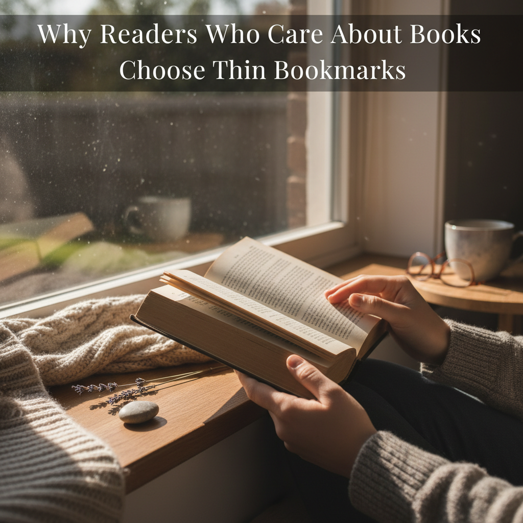 Why Readers Who Care About Books Choose Thin Bookmarks