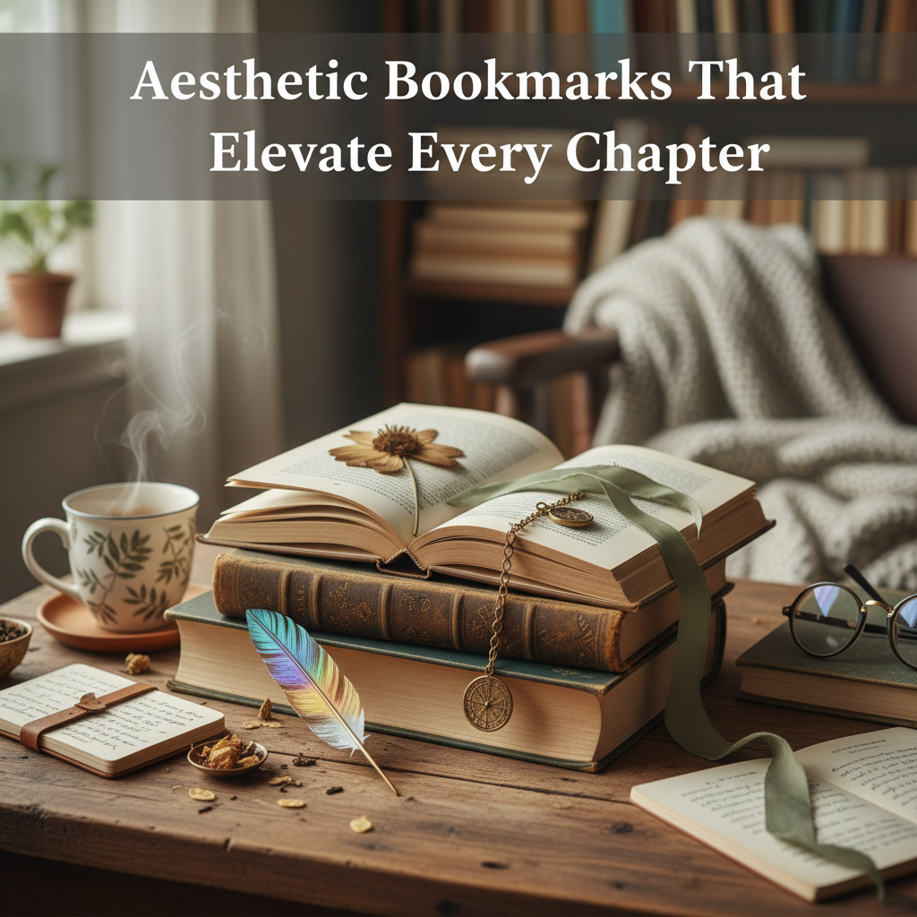 Aesthetic Bookmarks That Elevate Every Chapter