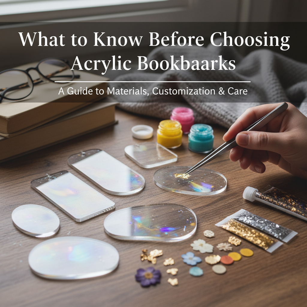 What to Know Before Choosing Acrylic Bookmarks
