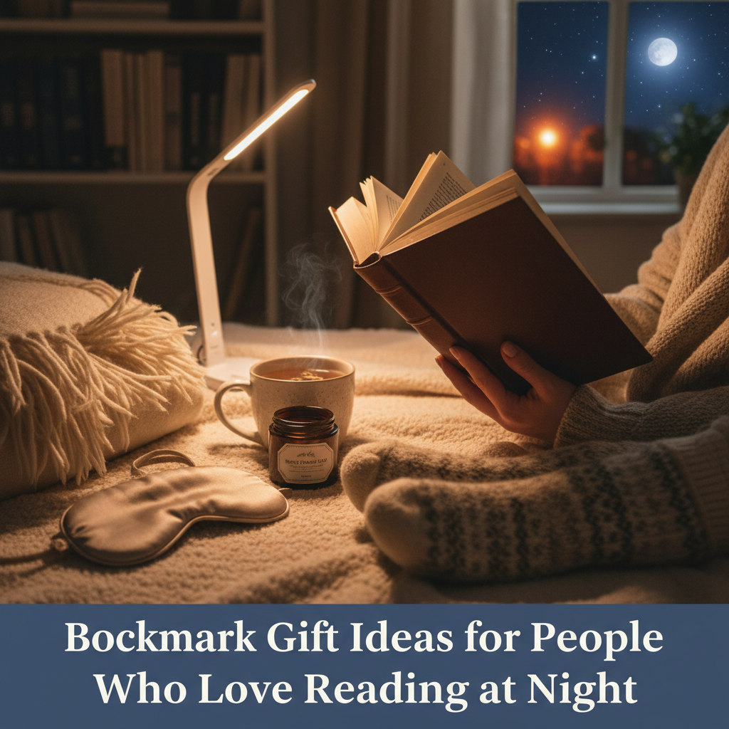 Bookmark Gift Ideas for People Who Love Reading at Night
