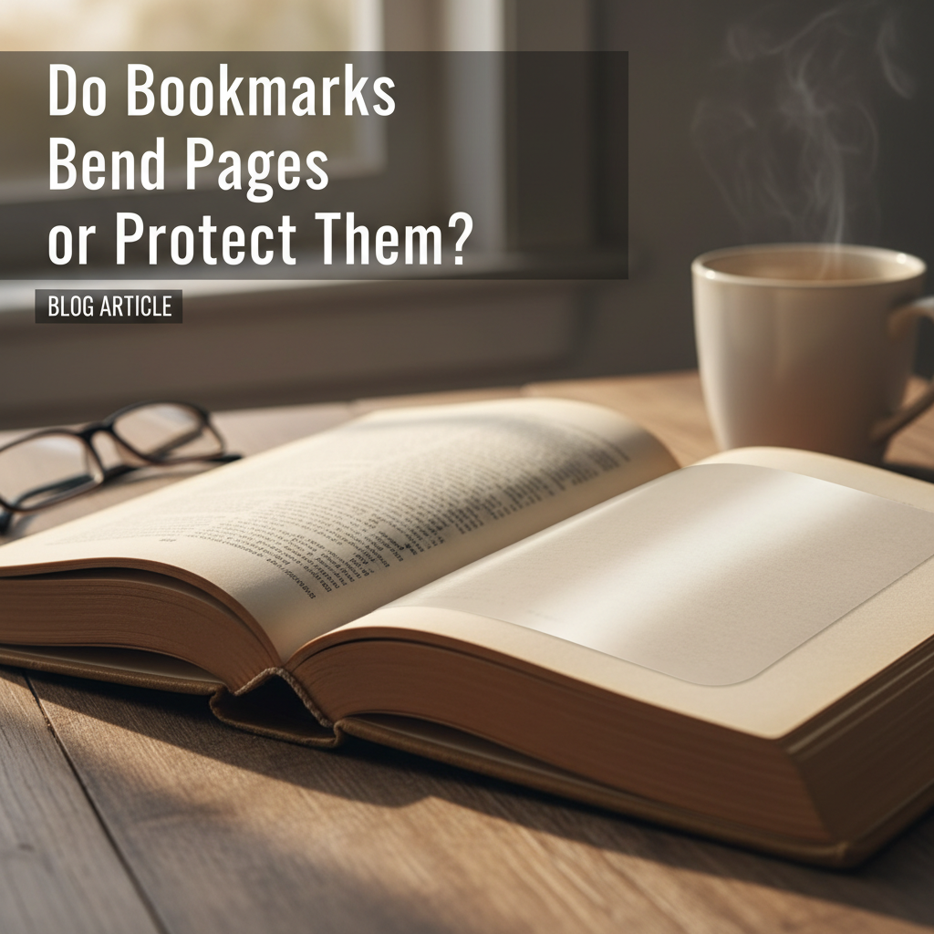 Do Bookmarks Bend Pages or Protect Them