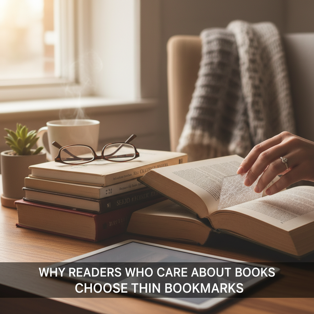 Why Readers Who Care About Books Choose Thin Bookmarks