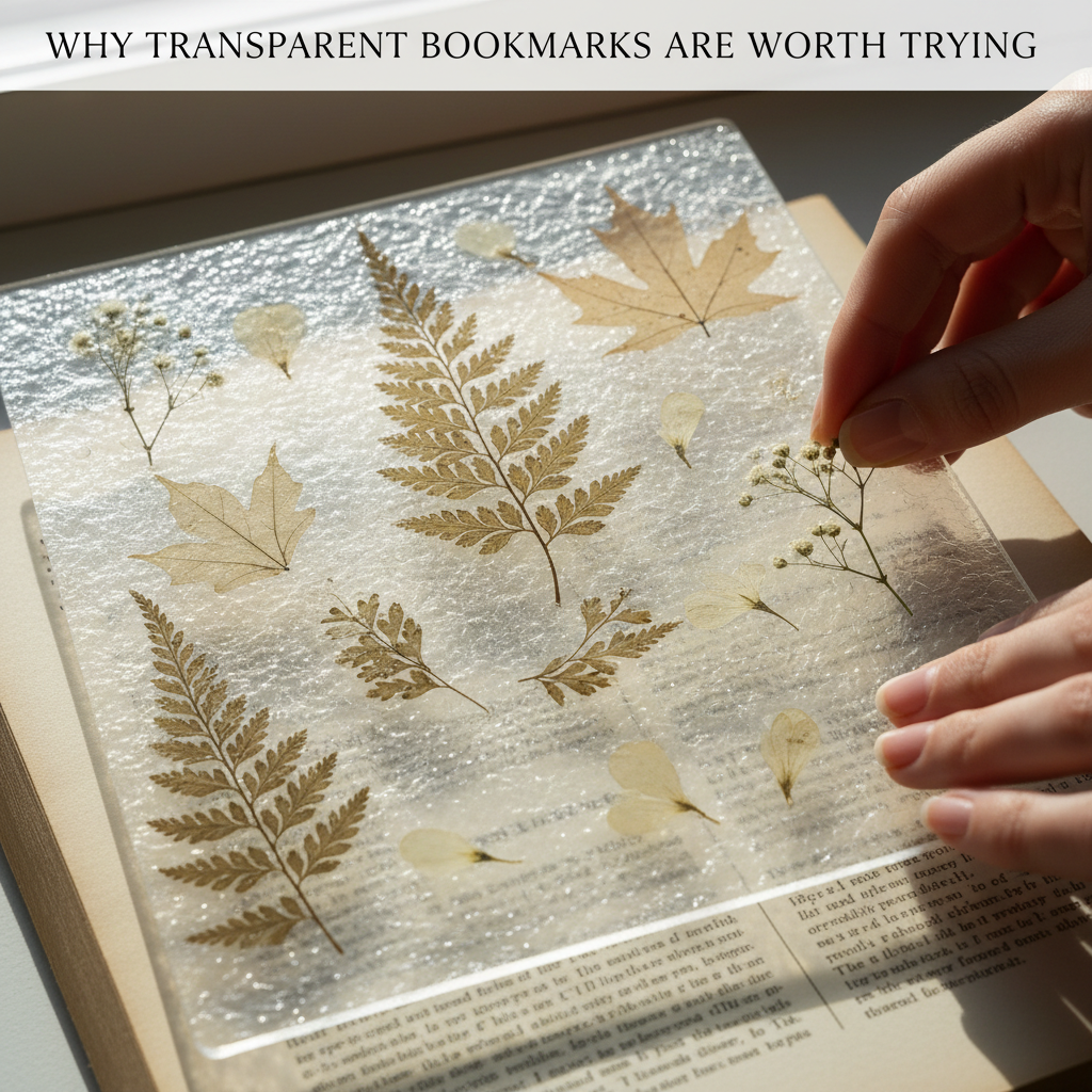 Why Transparent Bookmarks Are Worth Trying