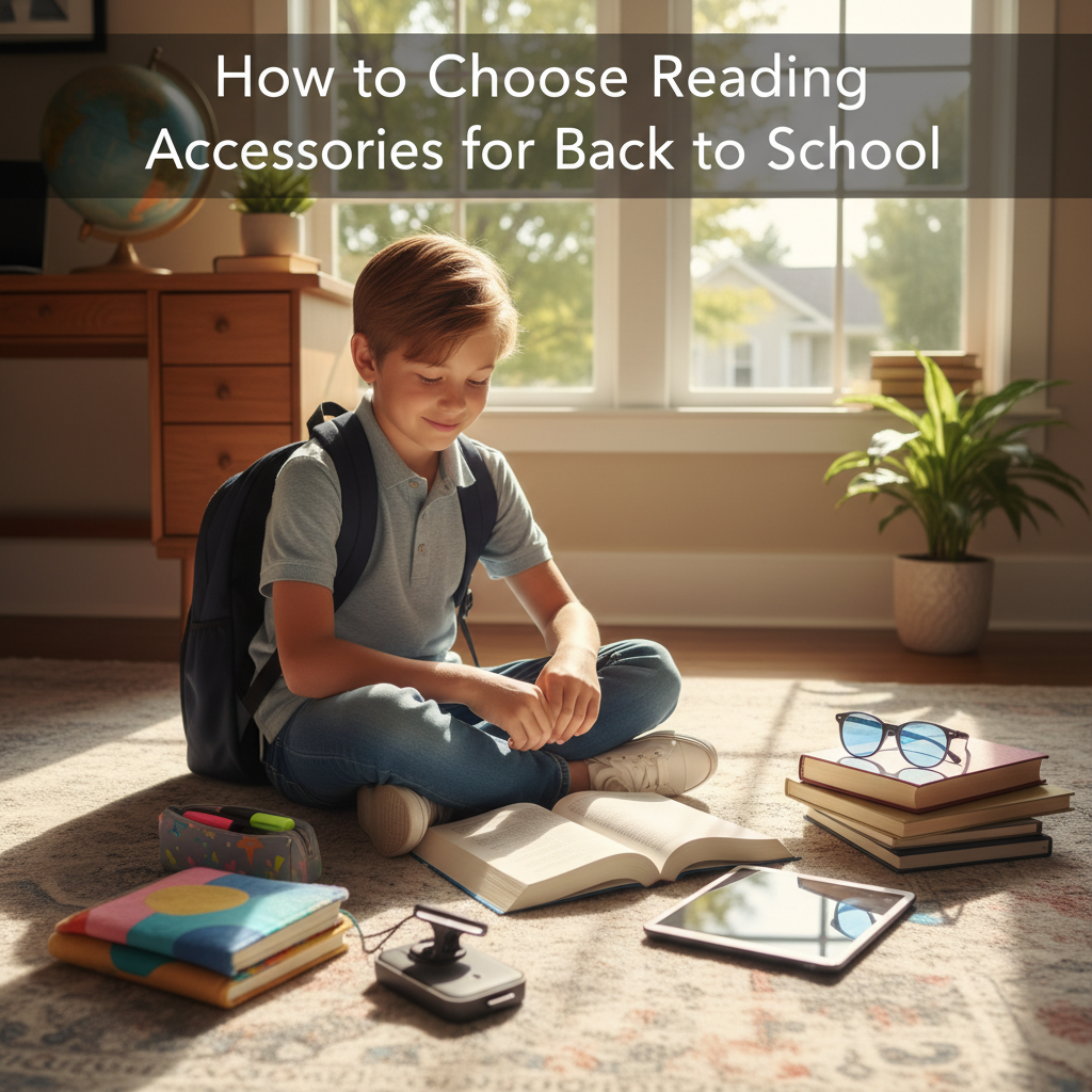How to Choose Reading Accessories for Back to School