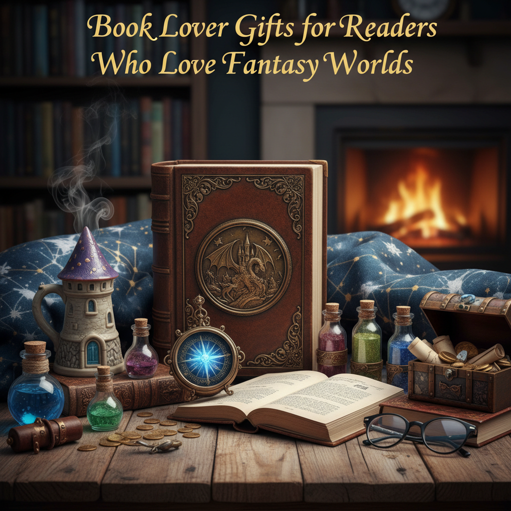 Book Lover Gifts for Readers Who Love Fantasy Worlds