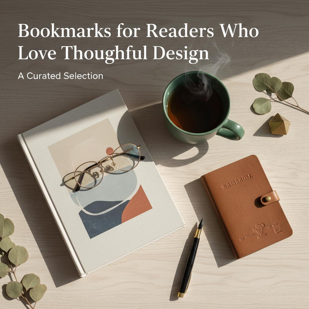 Bookmarks for Readers Who Love Thoughtful Design