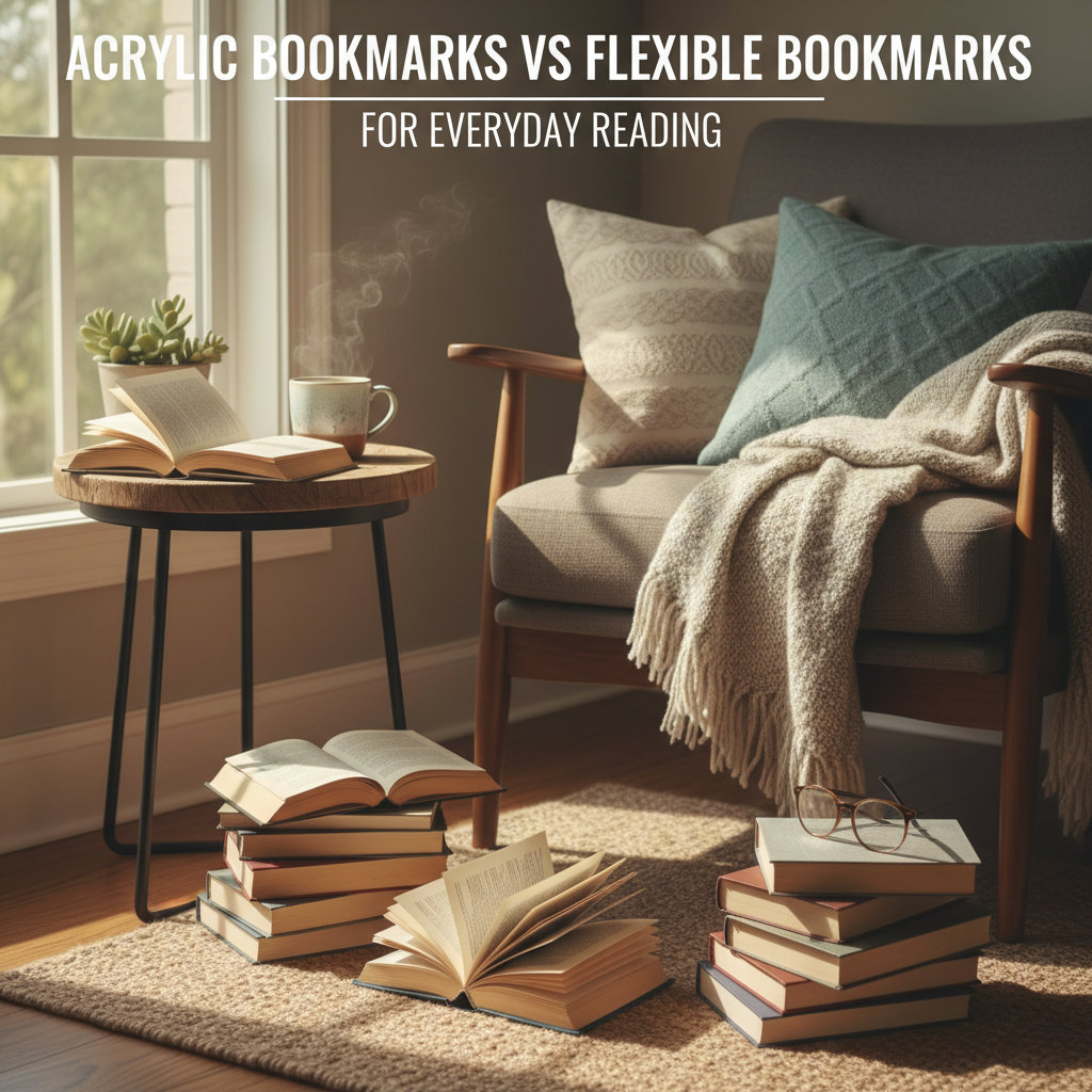 Acrylic Bookmarks vs Flexible Bookmarks for Everyday Reading