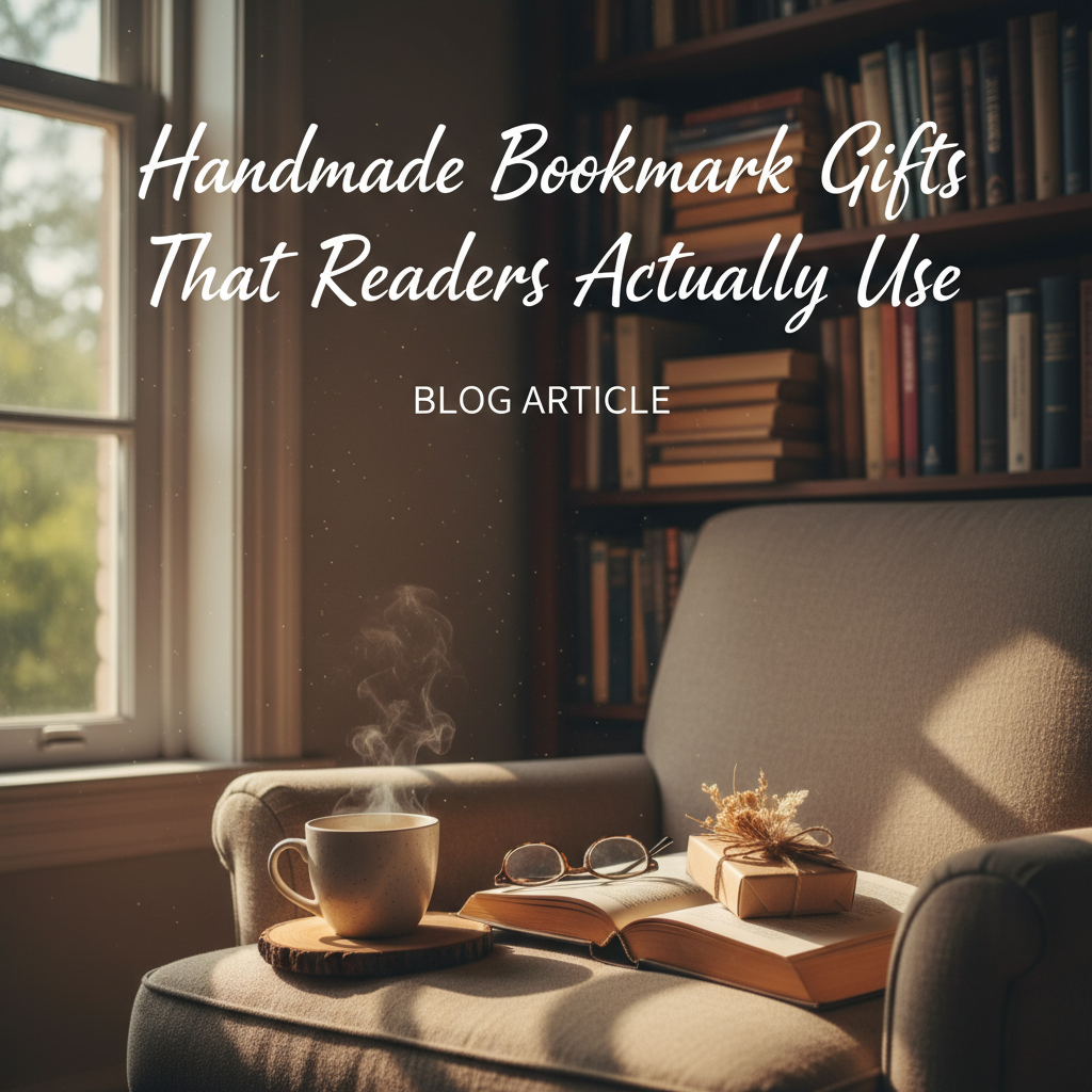 Handmade Bookmark Gifts That Readers Actually Use