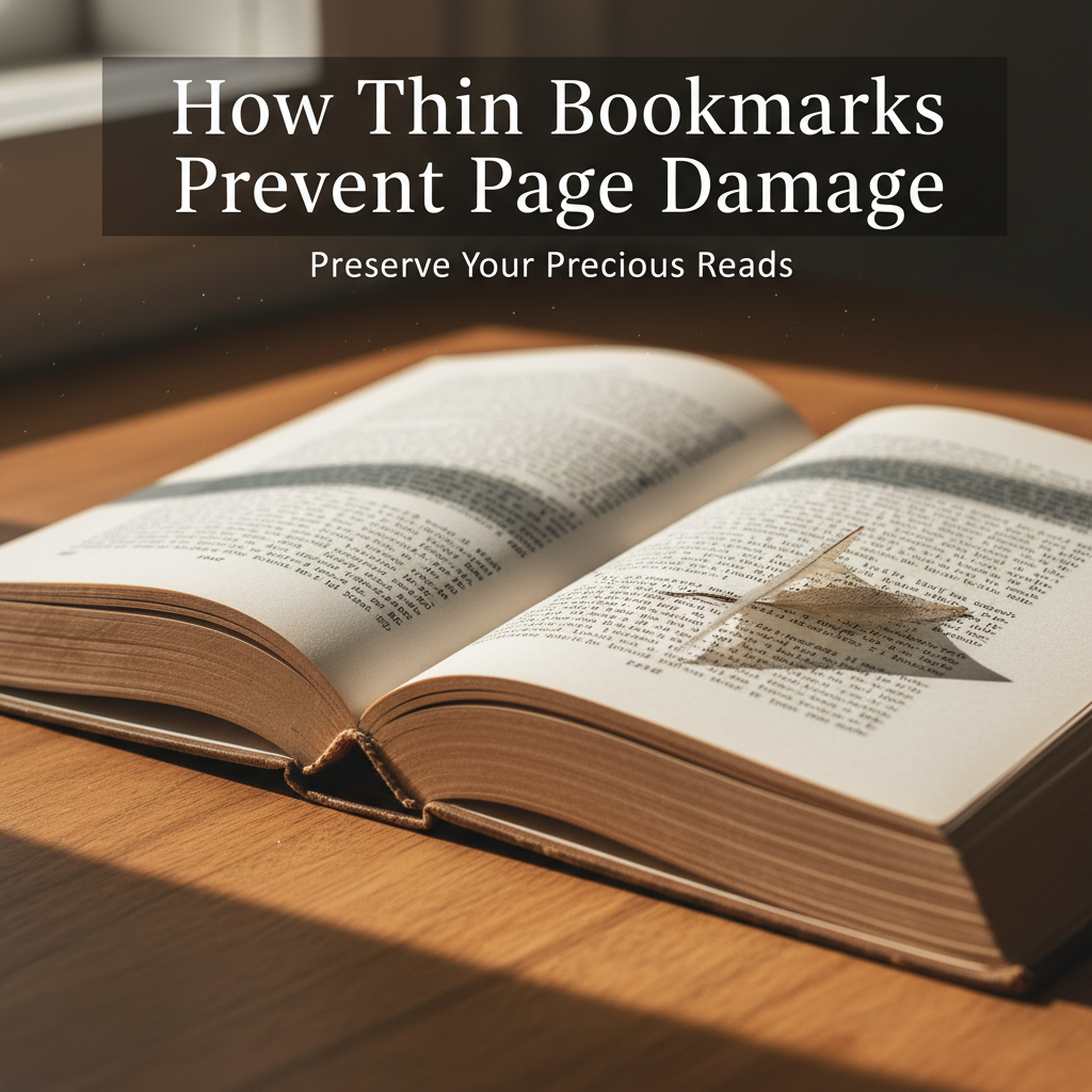 How Thin Bookmarks Prevent Page Damage