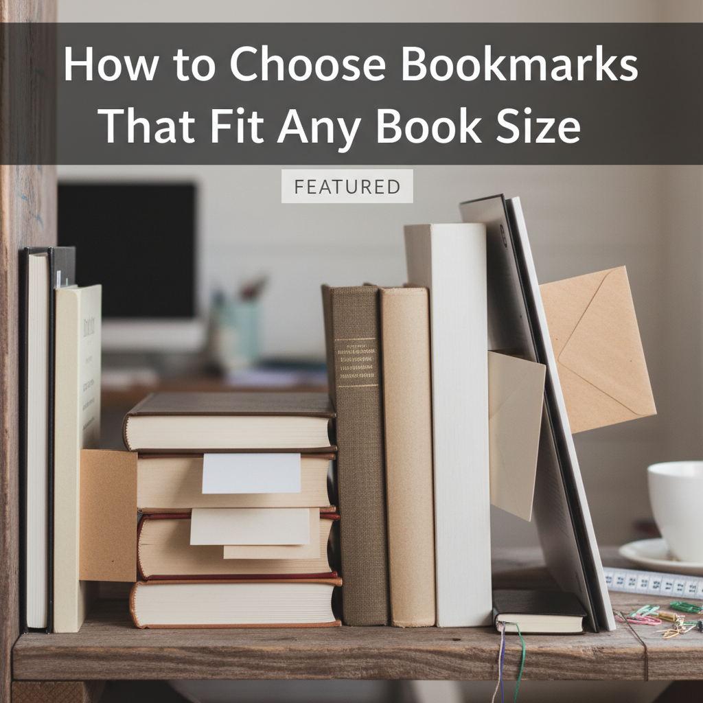 How to Choose Bookmarks That Fit Any Book Size