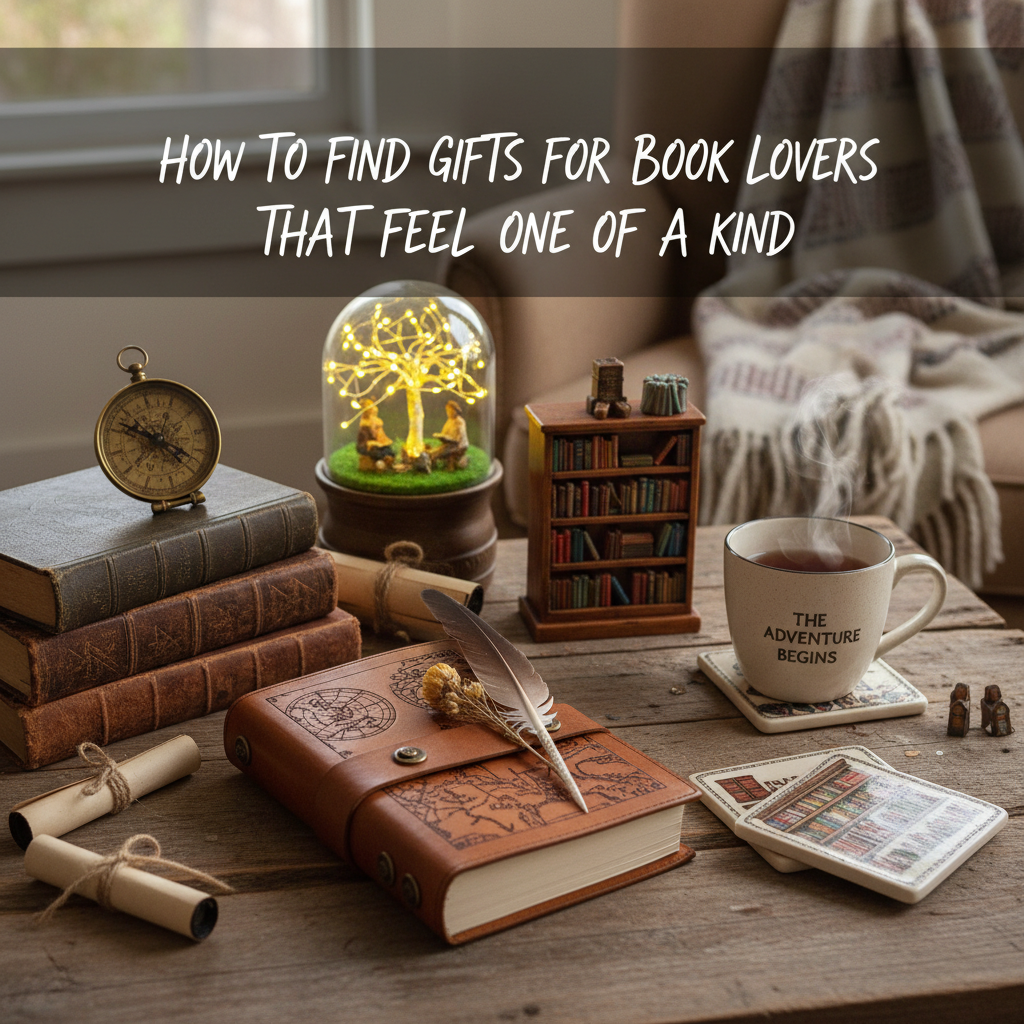 How to Find Gifts for Book Lovers That Feel One of a Kind
