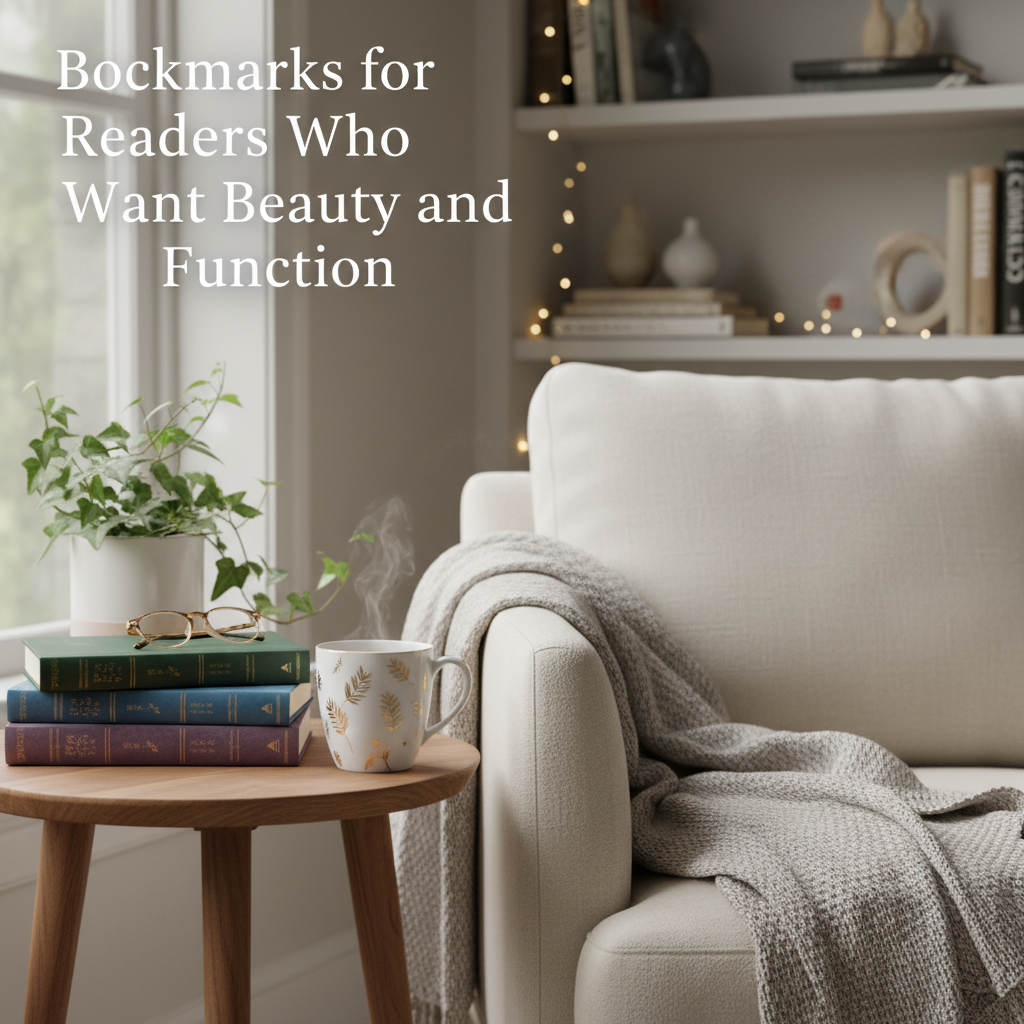 Bookmarks for Readers Who Want Beauty and Function