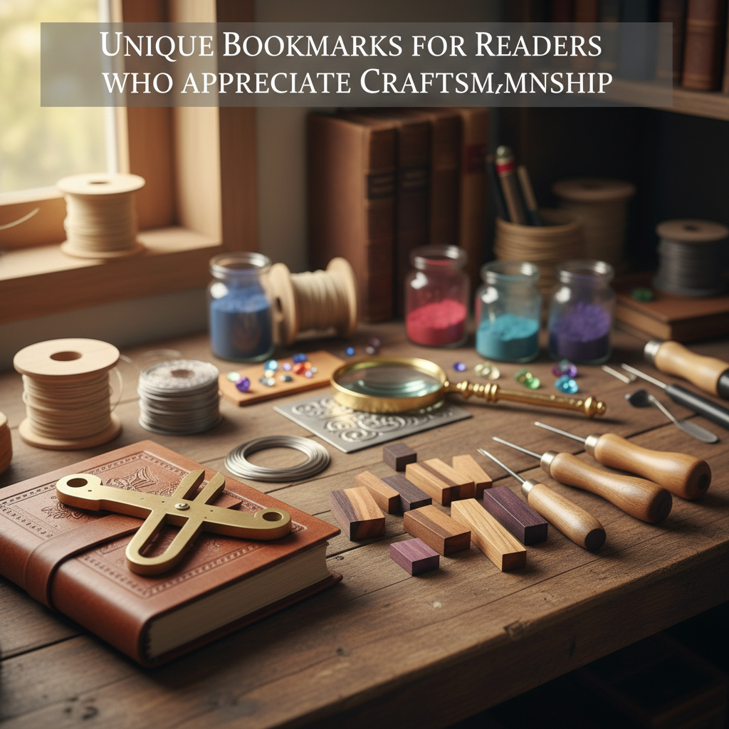 Unique Bookmarks for Readers Who Appreciate Craftsmanship