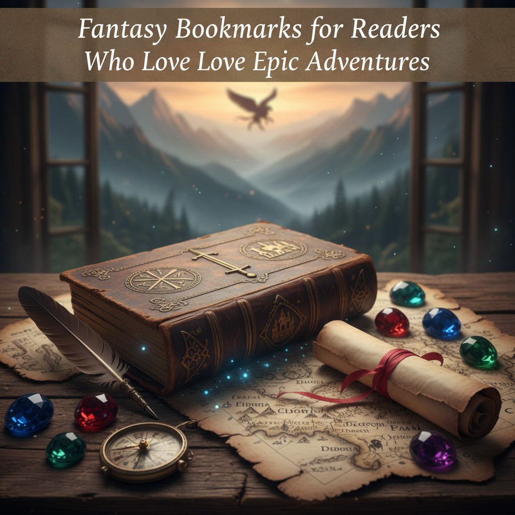 Fantasy Bookmarks for Readers Who Love Epic Adventures