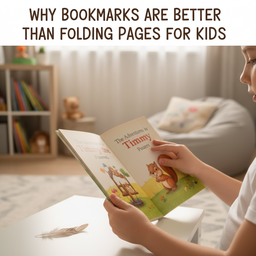 Why Bookmarks Are Better Than Folding Pages for Kids