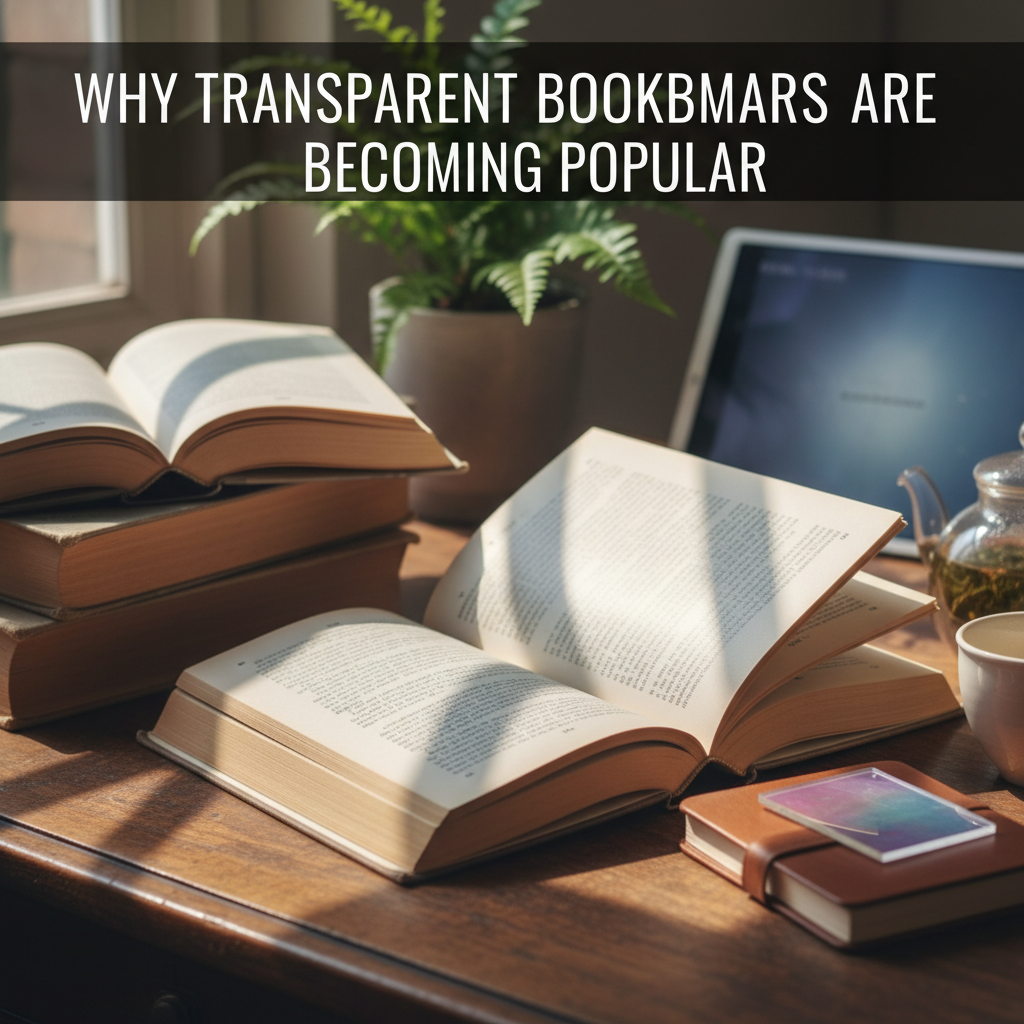 Why Transparent Bookmarks Are Becoming Popular