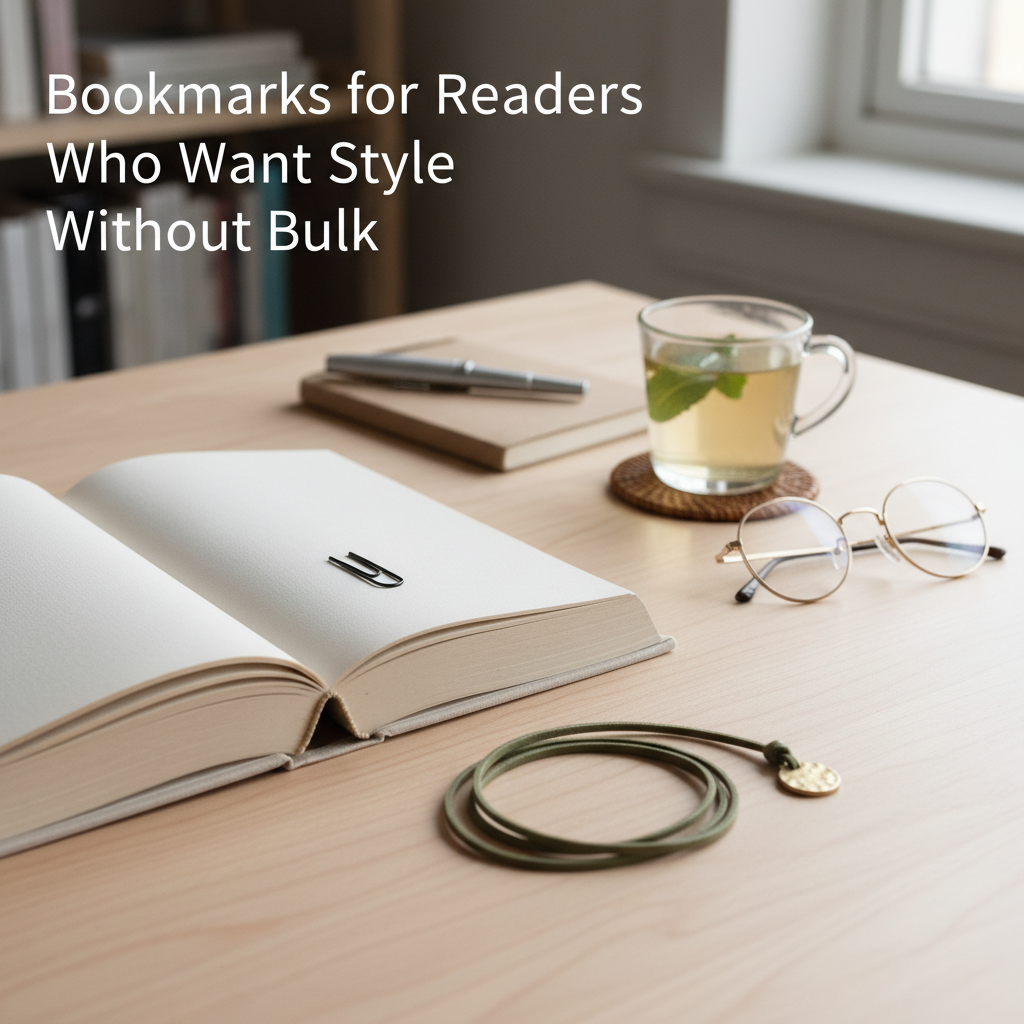 Bookmarks for Readers Who Want Style Without Bulk