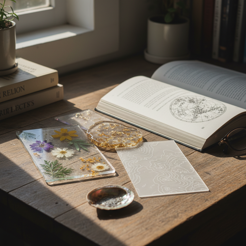 Transparent Bookmarks for Readers Who Love Unique Materials