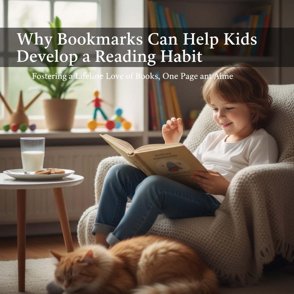 Why Bookmarks Can Help Kids Develop a Reading Habit