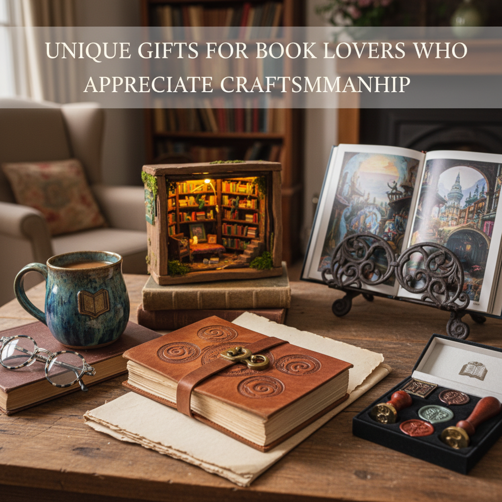 Unique Gifts for Book Lovers Who Appreciate Craftsmanship