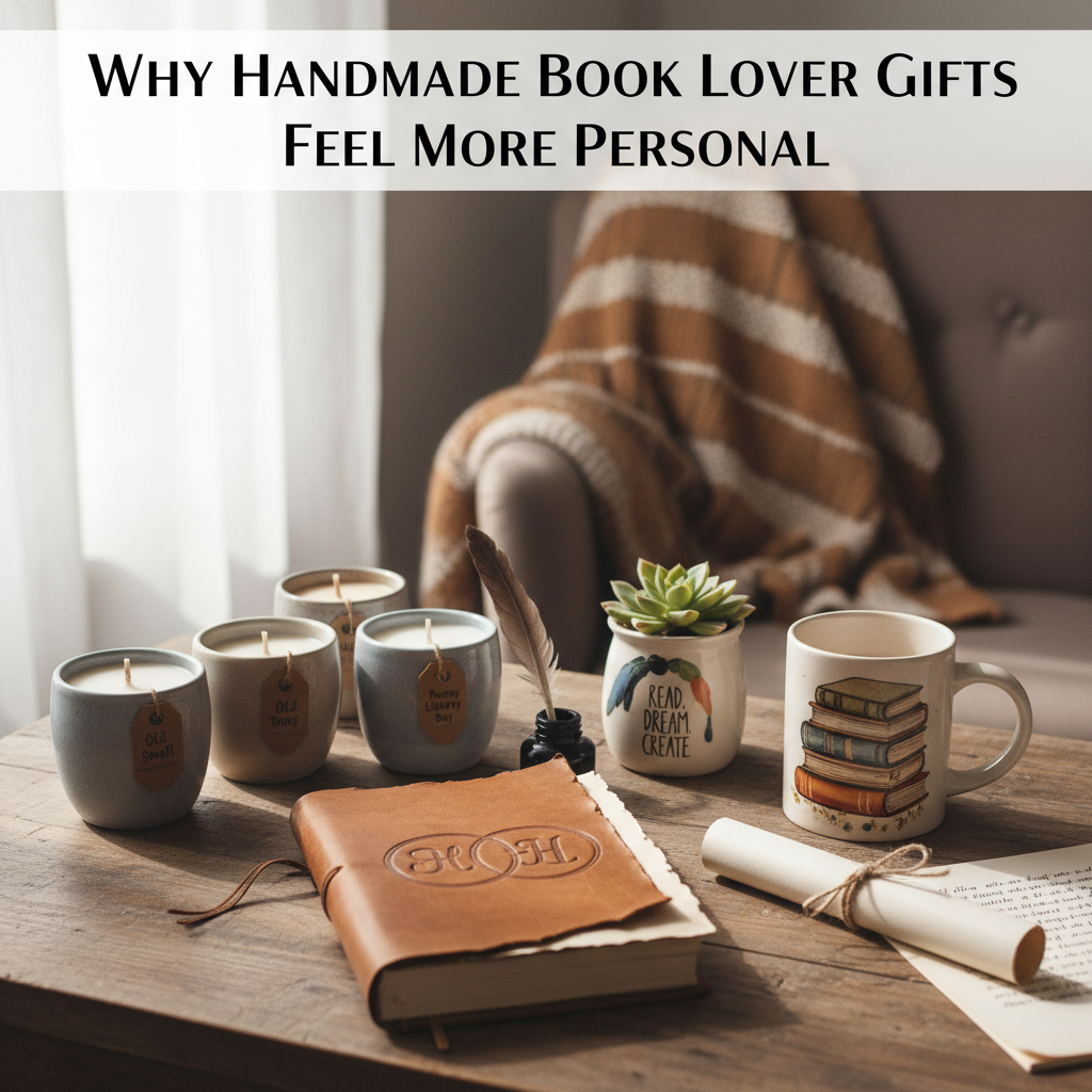 Why Handmade Book Lover Gifts Feel More Personal