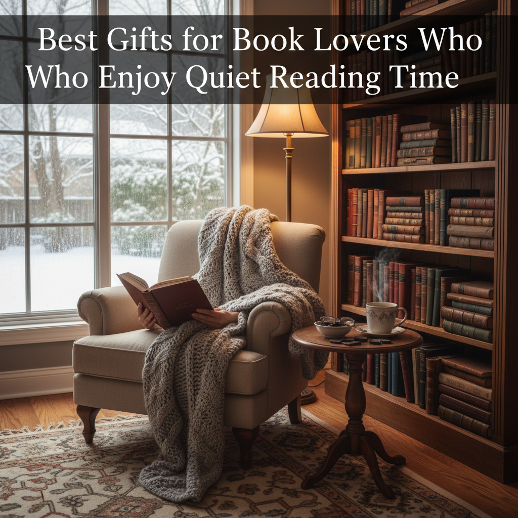 Best Gifts for Book Lovers Who Enjoy Quiet Reading Time