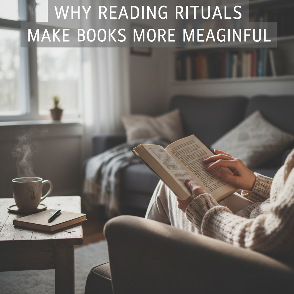 Why Reading Rituals Make Books More Meaningful