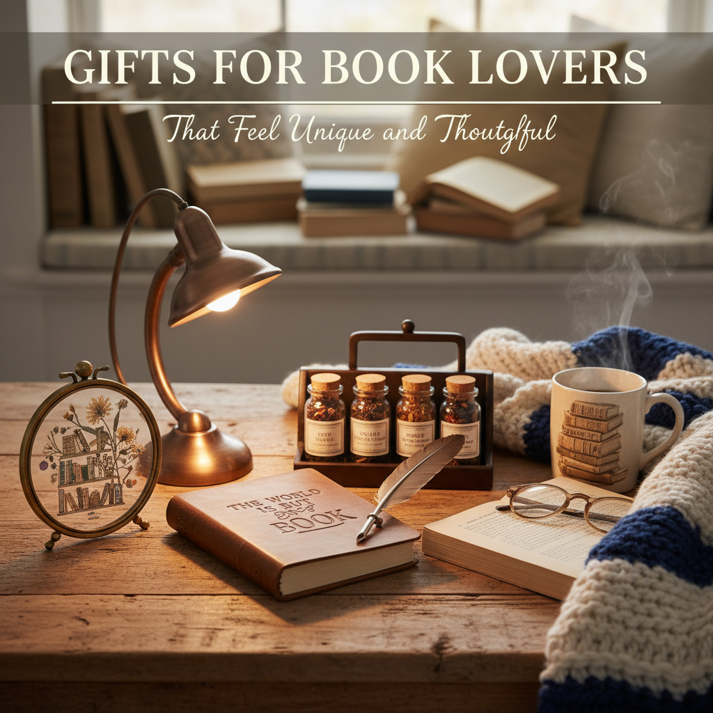 Gifts for Book Lovers That Feel Unique and Thoughtful