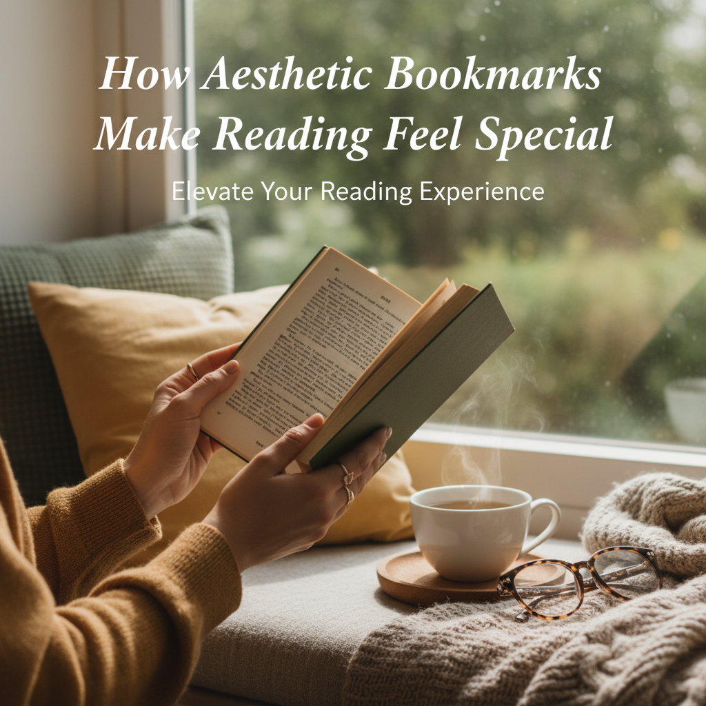 How Aesthetic Bookmarks Make Reading Feel Special