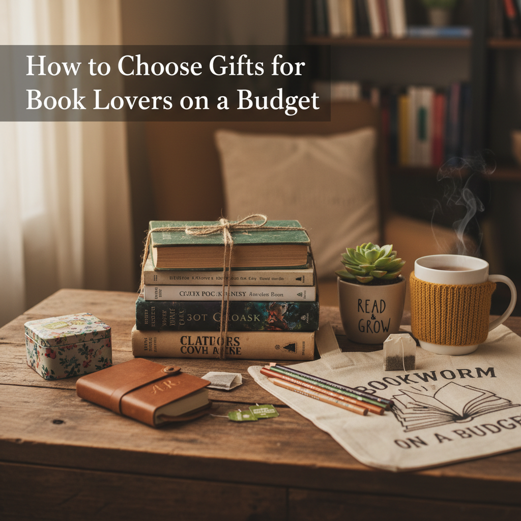 How to Choose Gifts for Book Lovers on a Budget