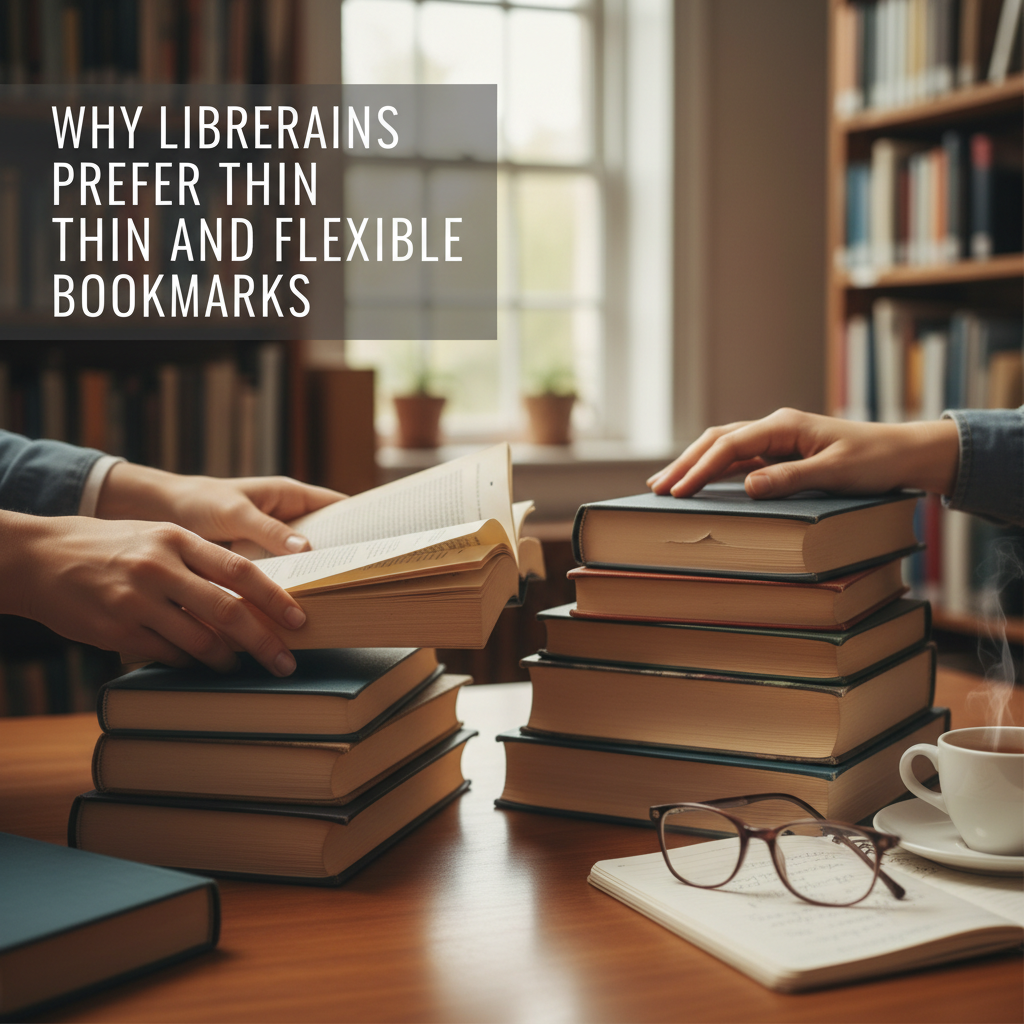 Why Librarians Prefer Thin and Flexible Bookmarks