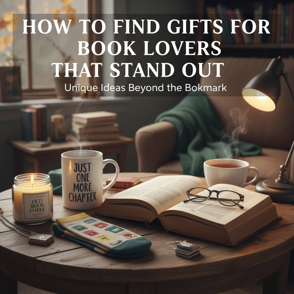 How to Find Gifts for Book Lovers That Stand Out