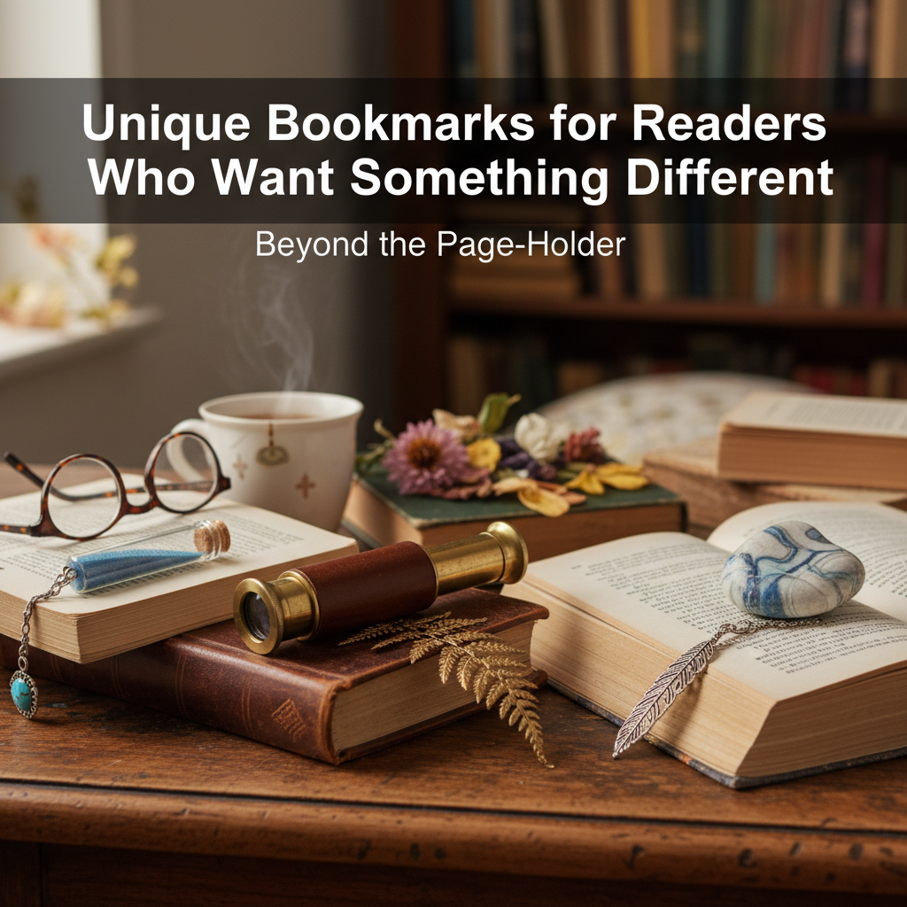 Unique Bookmarks for Readers Who Want Something Different